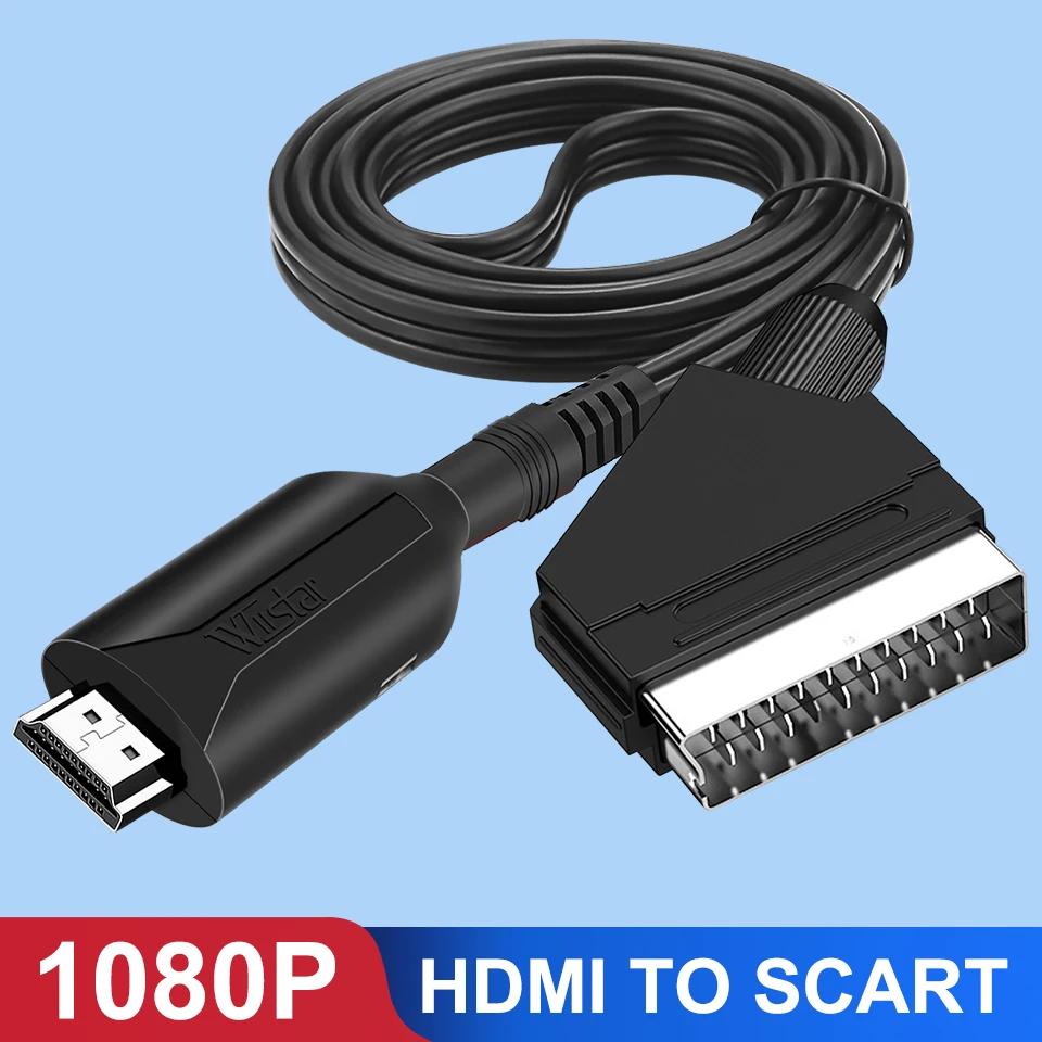 HDMI-SCART   ȯ , HDTV DVD ī ڽ STB ÷  ÷,  ̺ , 1080P